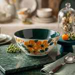 BR2068 V-Y Primrose 8"Rd Bowl 20c