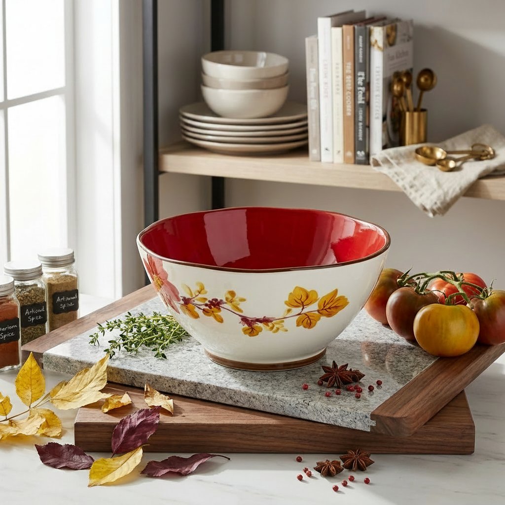BR2085 Pink Floral 8"Rd Bowl 20c