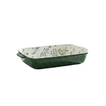 BR2038  Blue Myosotis 11"Baking Dish 16c