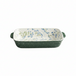 BR2034 Blue Myosotis 9"Baking Dish 24c