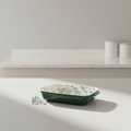 BR2038  Blue Myosotis 11"Baking Dish 16c