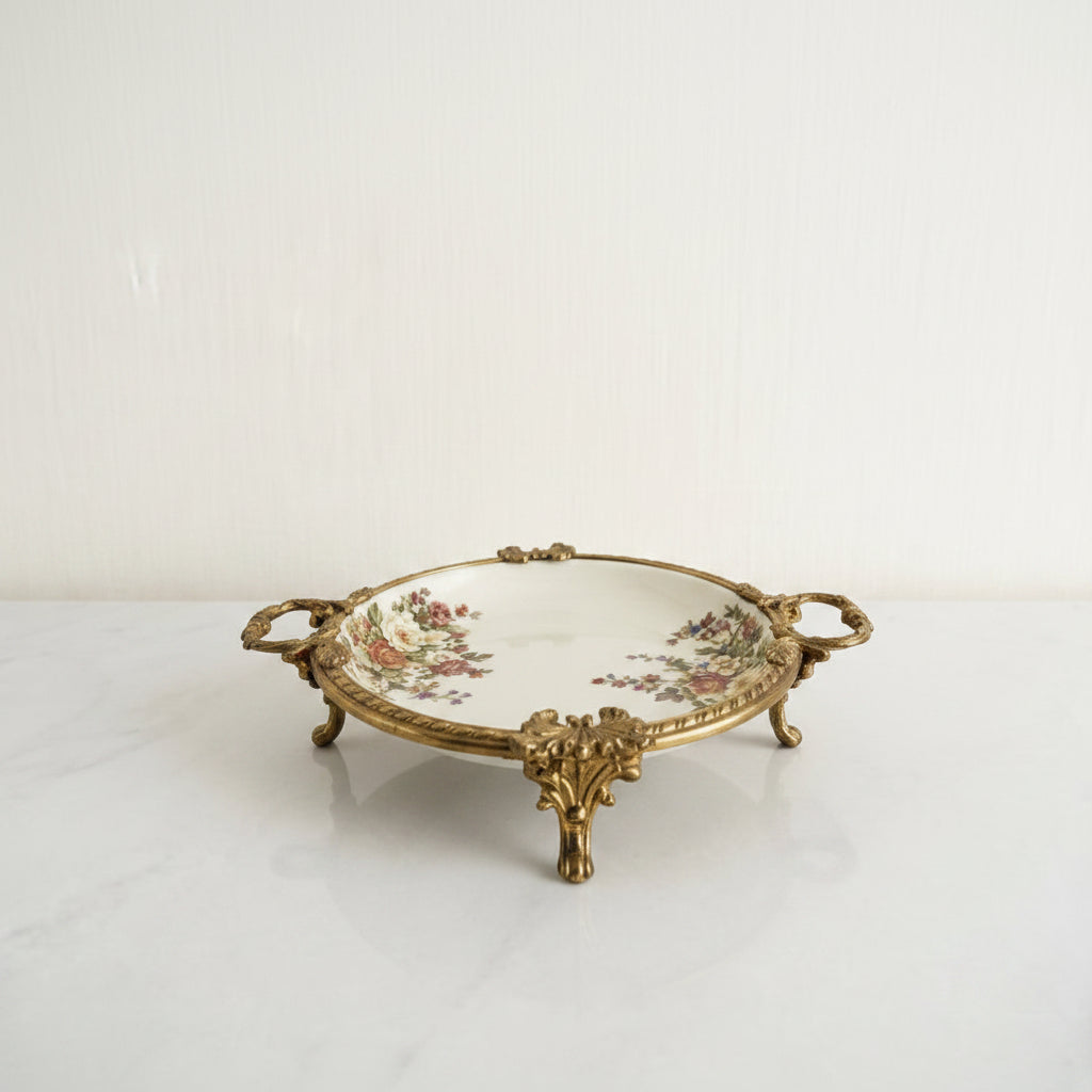 BR5004 Round Flate Tray 8c