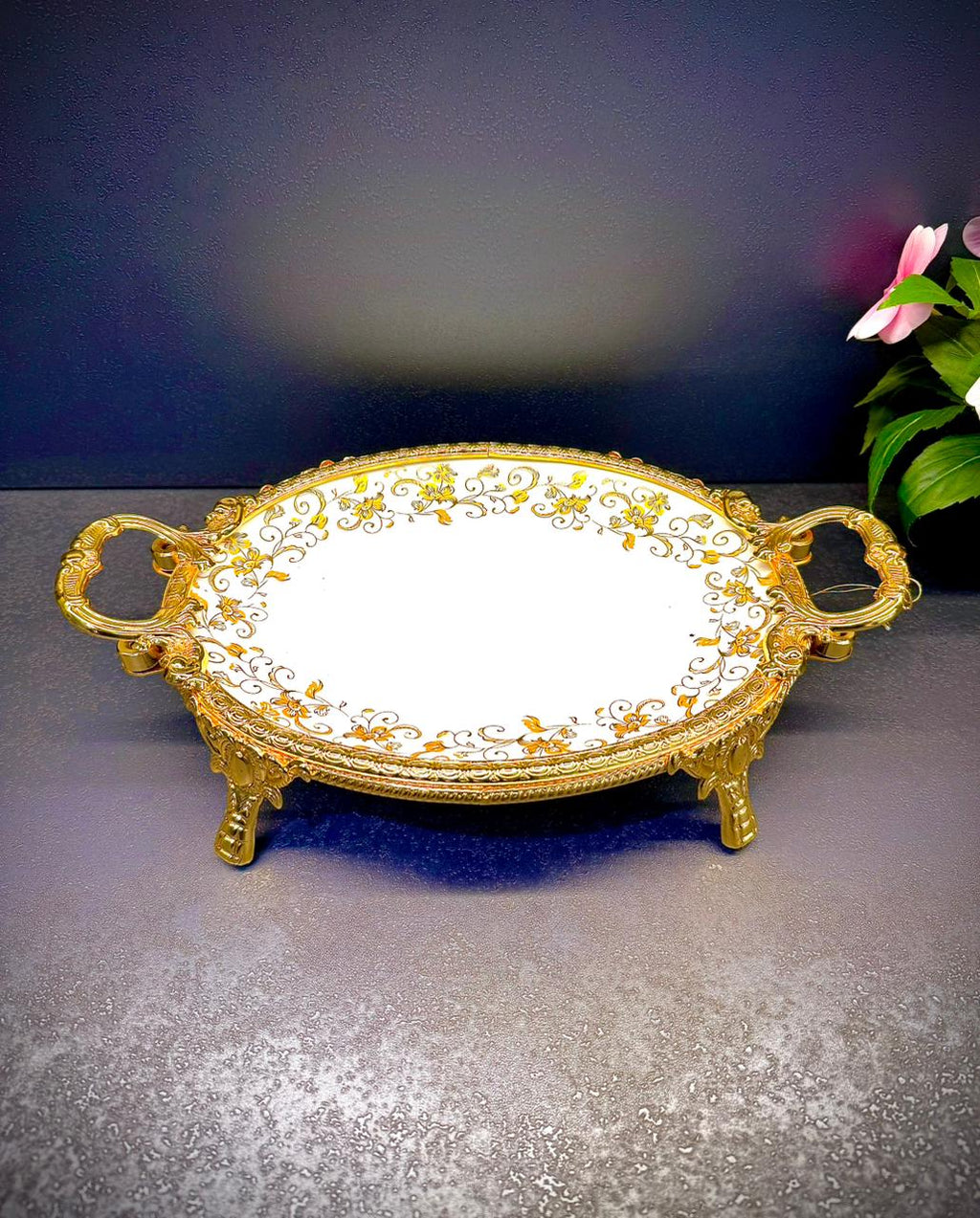 BR5009 Oval Flate Tray 8c