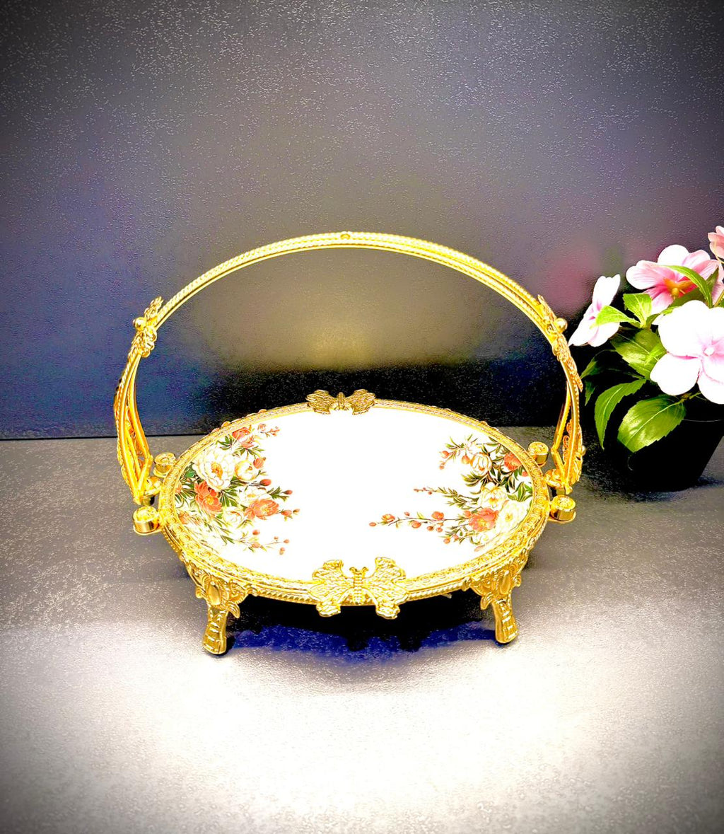 BR5032 Round Deep Basket Tray 8c