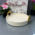BR5041 10.75"Plate With Handle (G) 8c