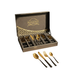 AG-1200GB Cutlery Set 24Pcs G+Black 12c