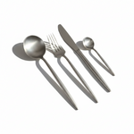 GM-1800S Spoon Set 4Pcs Silver 120c