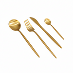 GM-1800G Spoon Set 4Pcs Gold 120c