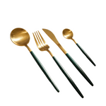 GM-1800GGR Spoon Set 4Pcs G+Green 120c