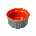 Danny Home 3.8" Round Ceramic Ramekin Bowl Ceramic Dipping & Baking Cup