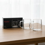 XF004 300ml Glass Cup 2Pcs Set 24c
