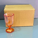 CG196 Wine Glass Orange Gradient 24c