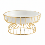 BR04032 10" ROUND PLATE WITH STAND 4c