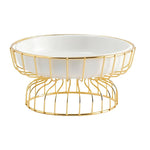 BR04031 8" ROUND PLATE WITH STAND 4c