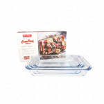 KP011 Glass 3Pcs Dish Set (1,1.6,2.2L)4c