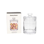 CB-197 Glass Storage Jar 9x9x14cm 24c