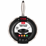 Premium Stainless Steel Frying Pan with Long Handle – 24cm