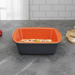 0801-3 9.8"Bakeware Porcelain 6c