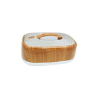 775LW-S 5.5Ltr Wood Silver Rect HotPot 6c