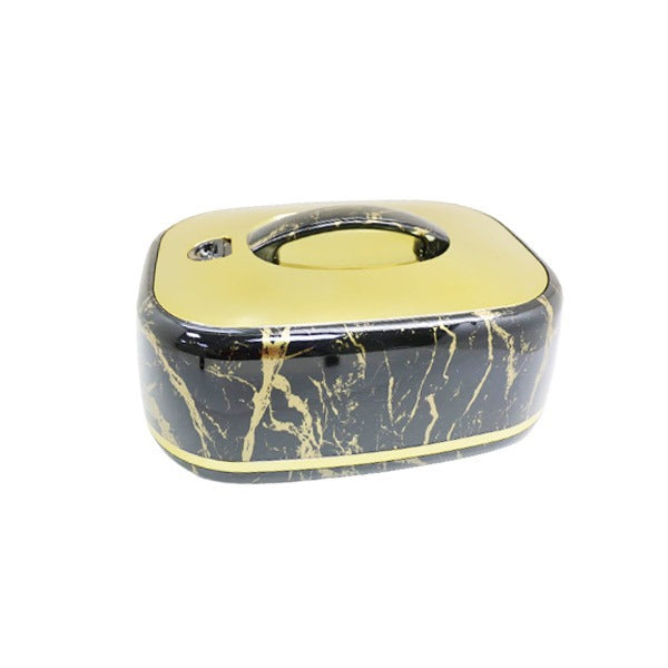 775ZG/G 5.5Ltr Rect Black+Gold Hot Pot 6c