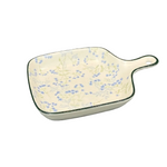 BR2058 BlueMyosotis 9"Sq Plater W-H8-48c