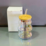 CG261 Glass With Straw Cup