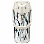 DayDays Premium Printed Stainless Steel Insulated Airpot Thermos Flask with Handle – 1.9L