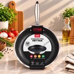Premium Stainless Steel Frying Pan with Long Handle – 30cm