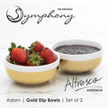 SY8003 2ps Adorn Dip Bowls Symphny 24c