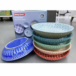 80FGTP 8'' Soup Plate 6Pcs Set 8c