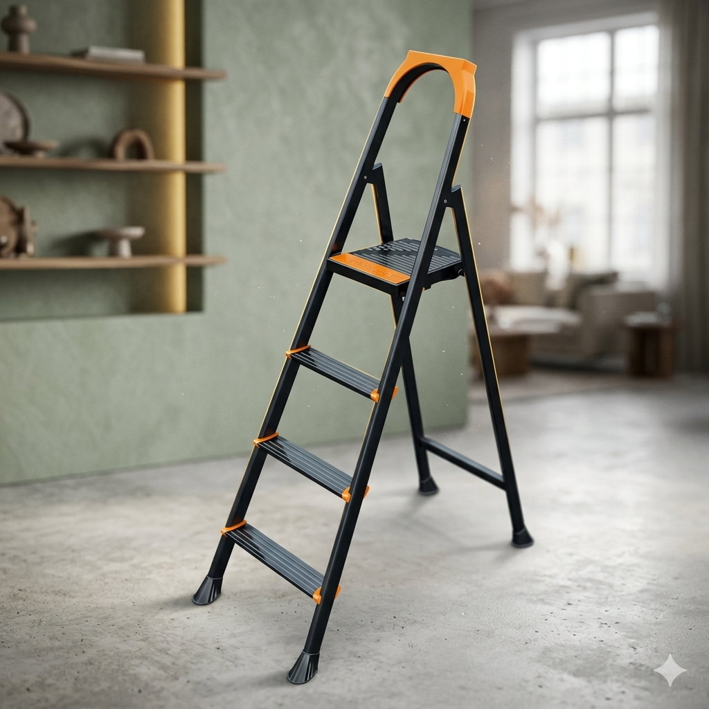 LEO  3x1 METAL STEP LEDDER CAKMAK