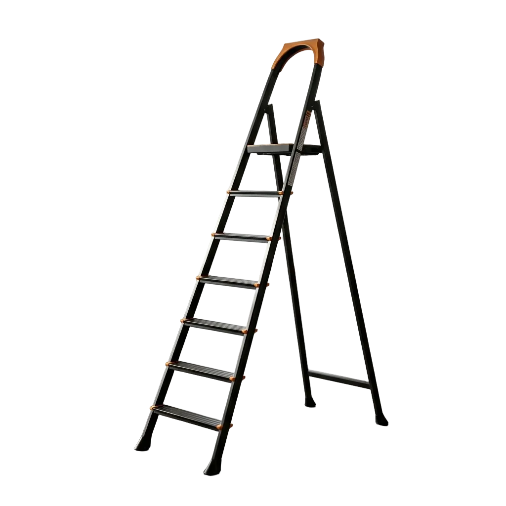 LEO  6x1 METAL STEP LEDDER CAKMAK