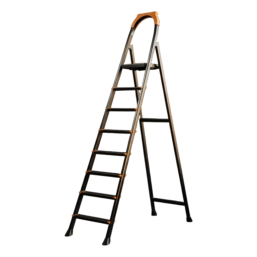 LEO  7x1 METAL STEP LEDDER CAKMAK