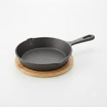 ZYB194 FryPan 16.5x15.5x3cm CastIron 12c