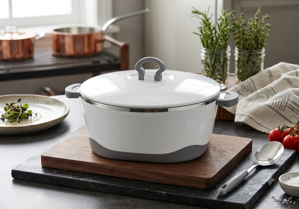 PB633 White Versatile H/Pot 6Pc-ctn
