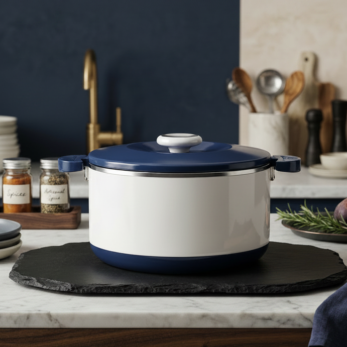 PB644 OPTIMO 2Ltr Hot Pot Blue 24pc-c