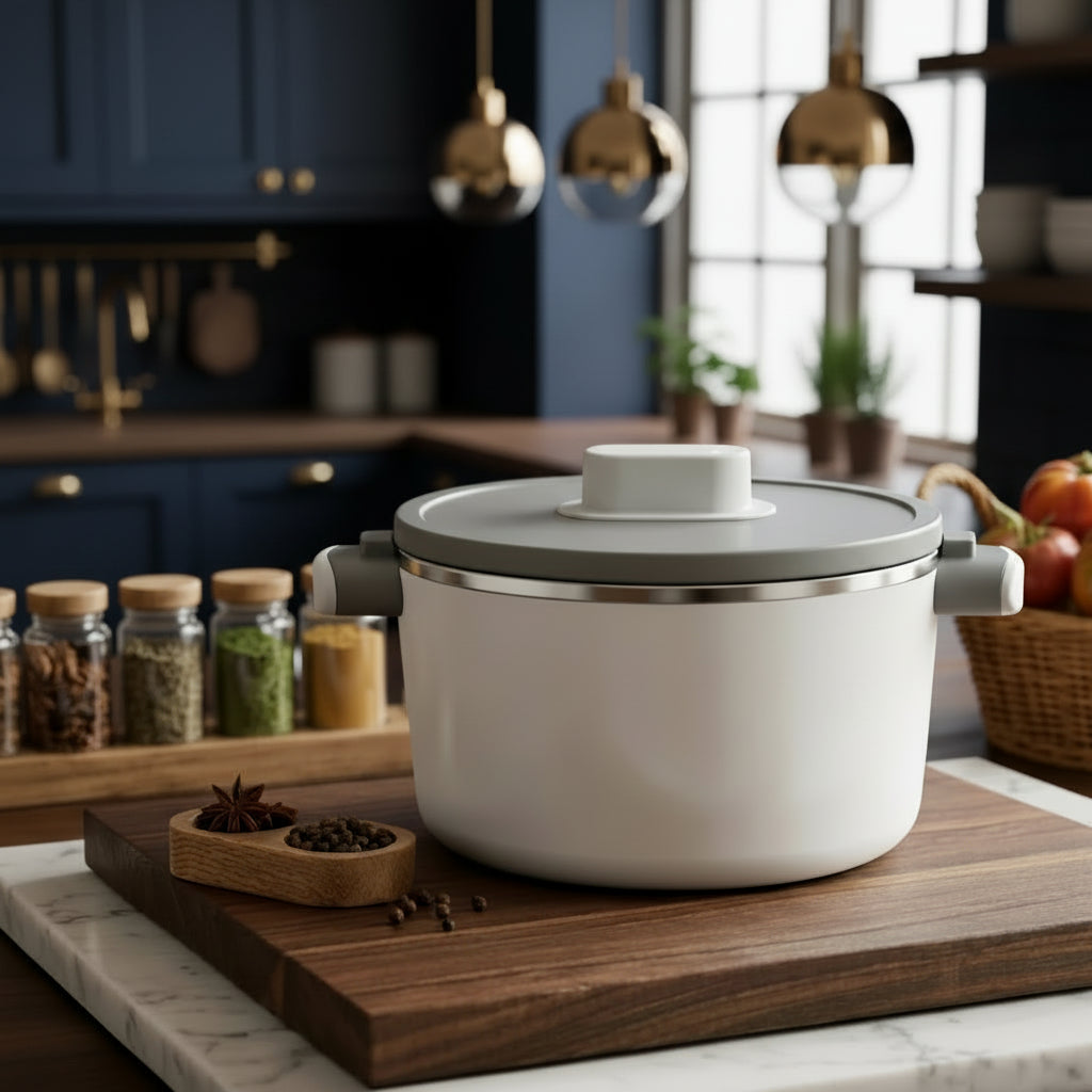 PB649 Grey Hot Pot 5.5 Ltr 6c