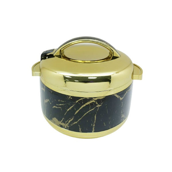 887ZG/G 4Ltr Black+Gold Hot Pot 4c