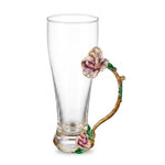CG243 Wine Glass Metal Heat  Flower