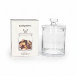 CB-199 Glass Storage Jar 12x12x18cm 24c