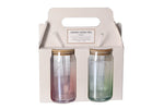 CB-181 Glass 2Pcs Set 500ml 24c