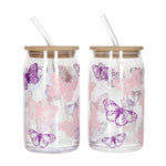 CB-220 Straw Glass 2Pcs Set 500ml 12c