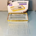 H-6637T Acrylic Cutlery Box
