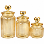 Luxury Glass Storage Jar – Premium Kitchen Food Storage Container | RXG-157