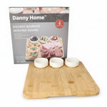 CZT40-02 Bamboo Serving Board 4p sat 6c