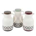 Premium Floral Printed Insulated Thermos Jug with Handle – 1.0L