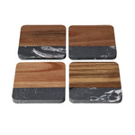 CZT44-25 4Pcs Coaster Set 10x10cm 24c
