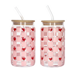 CB-227 Glass Cup 2Pcs Set 500ml 12c