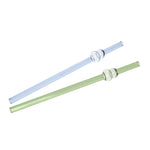 STR07 3Pcs Glass Straw Set 0.8x20cm 96c