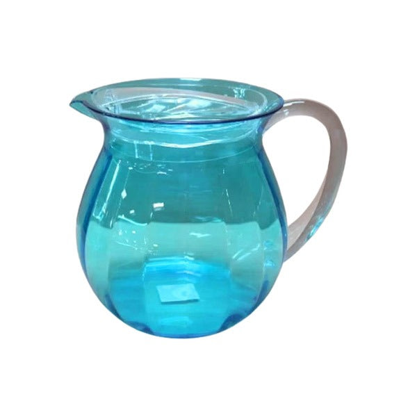 BH0158AC0082 Sky Blue Lassi Jug+Lid 6pc/c